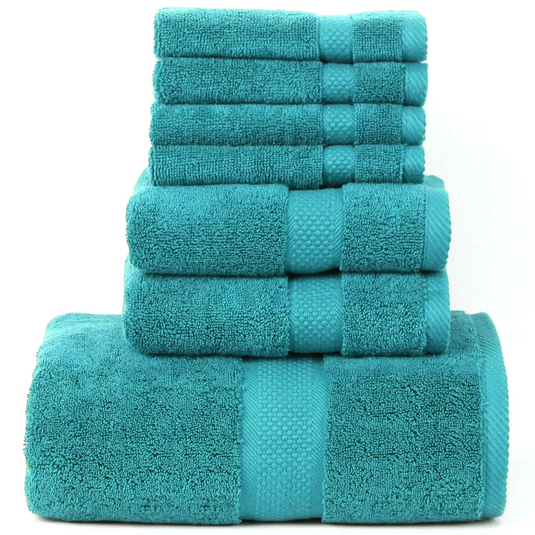 Eco-friendly 100% cotton towels soft and plush cheap price wholesale  high quality bath towels for hotels
