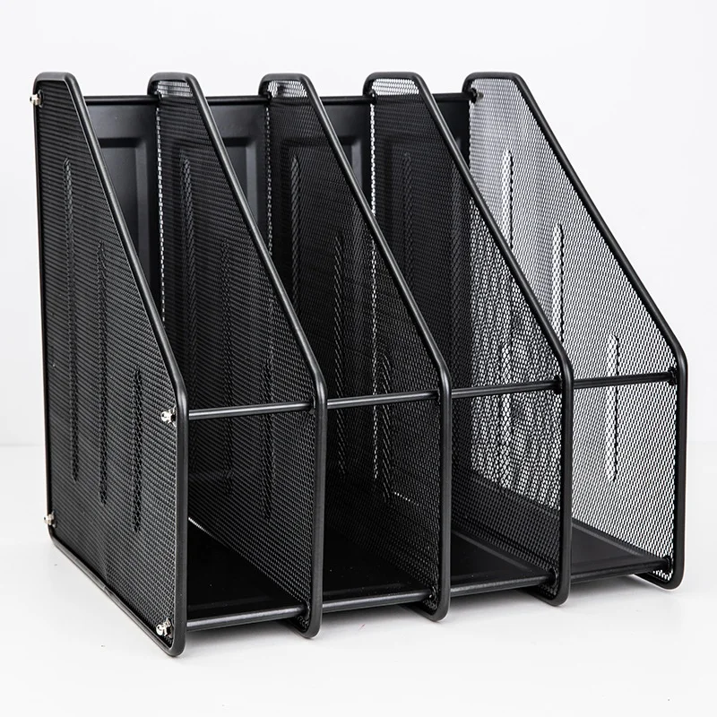 Hot Sell Office Desk Organizer Metal Mesh File Magazine
