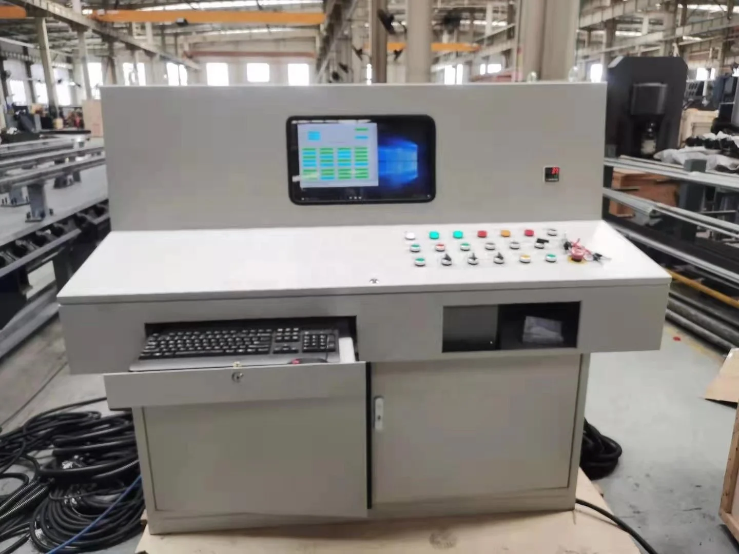 FINCM трансмиссионная башня CNC стальная угловая линия штамповка маркировочная