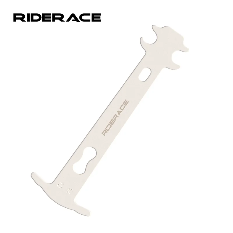 RIDERACE Bicycle Chain Wear Indicator Stainless Steel Road Bike Chains Gauge Measurement Ruler Chain Replacement MTB Repair Tool