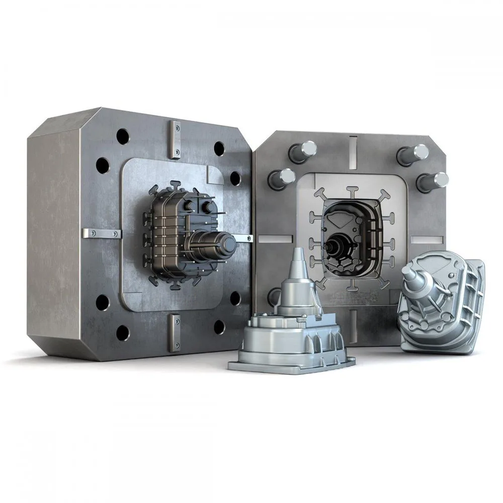 Professional die casting manufacturer customized 1.2344 dievar aluminum zinc die casting molds mould for new energy vehicle