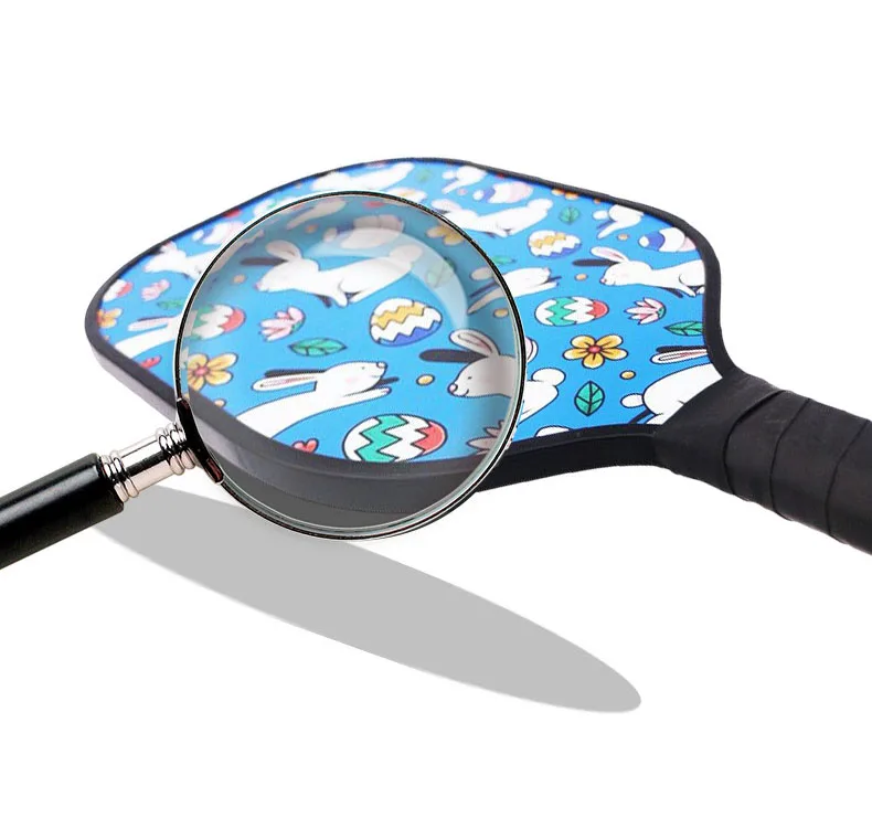 2023 New USAPA Approved Graphite Face Honeycomb Polymer Core OEM Lightweight carbon fiber pickleball paddle set