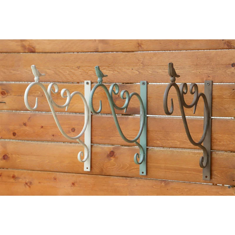 Whole Sale Glass Iron Shelf Hook Hanging Bracket Climb Wall Plant