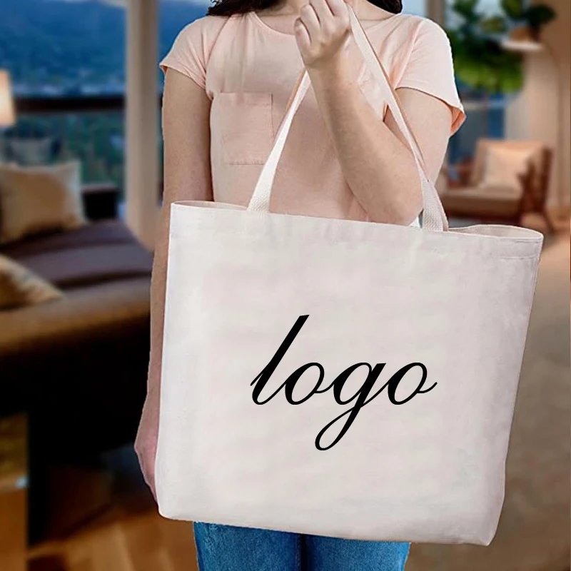 
Promotional Custom Recyclable Tote girls cute Canvas Cotton Cloth Bag 