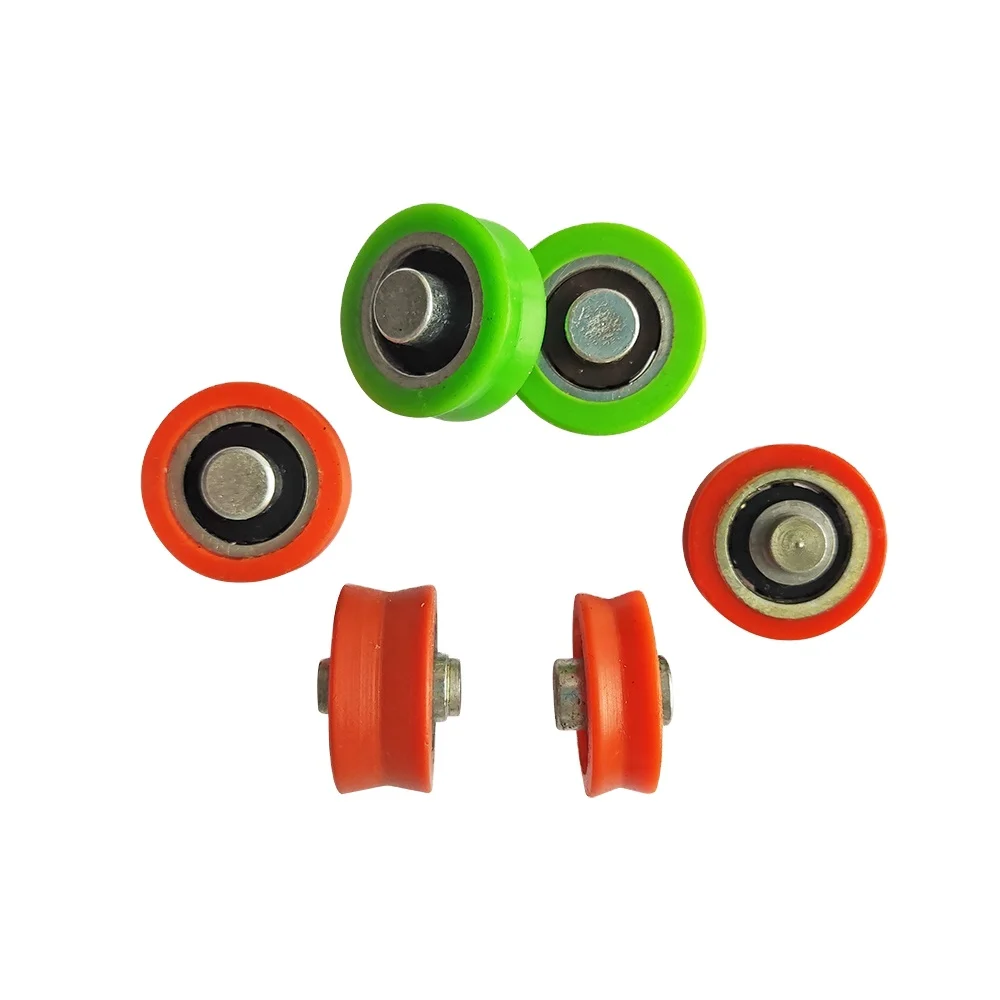 Supply Glass Gate Roller Wheel Pulley Guide For Sliding POM Plastic Slide Window Roller