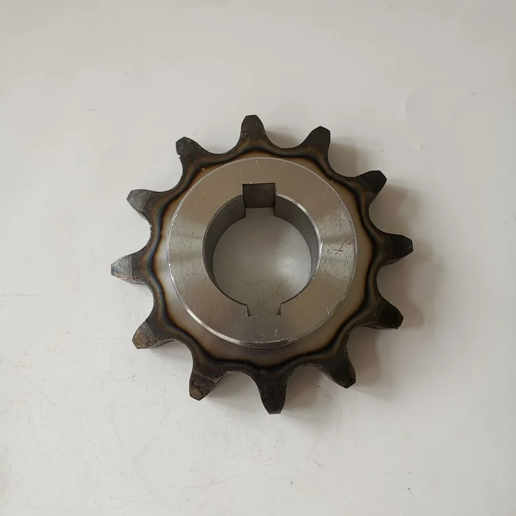 
1045 double keys hub steel sprocket for agricultural machinery wheel 