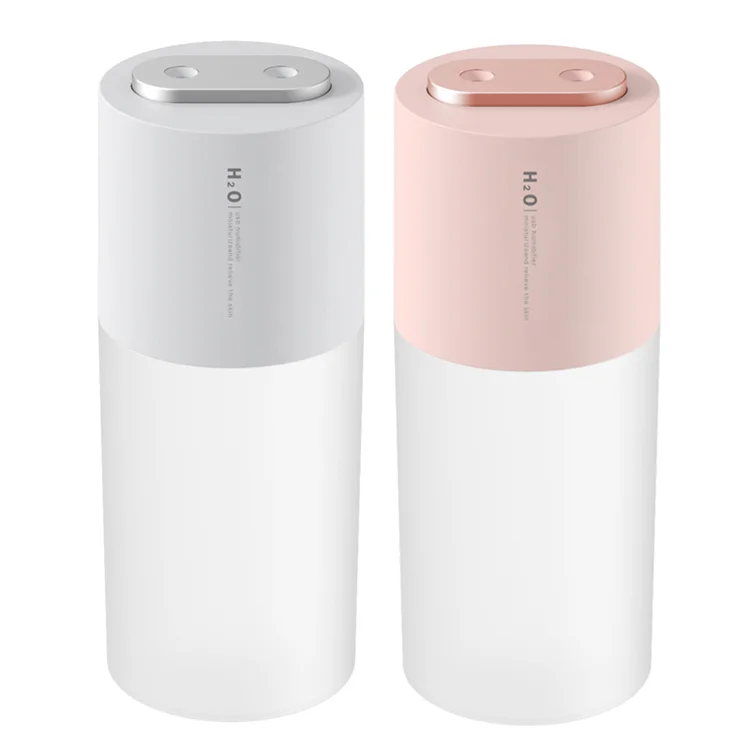 Drop Shipping 400ml Portable Air Humidifier Mini Ultrasonic Atomizer USB Rechargeable Air Humidifiers
