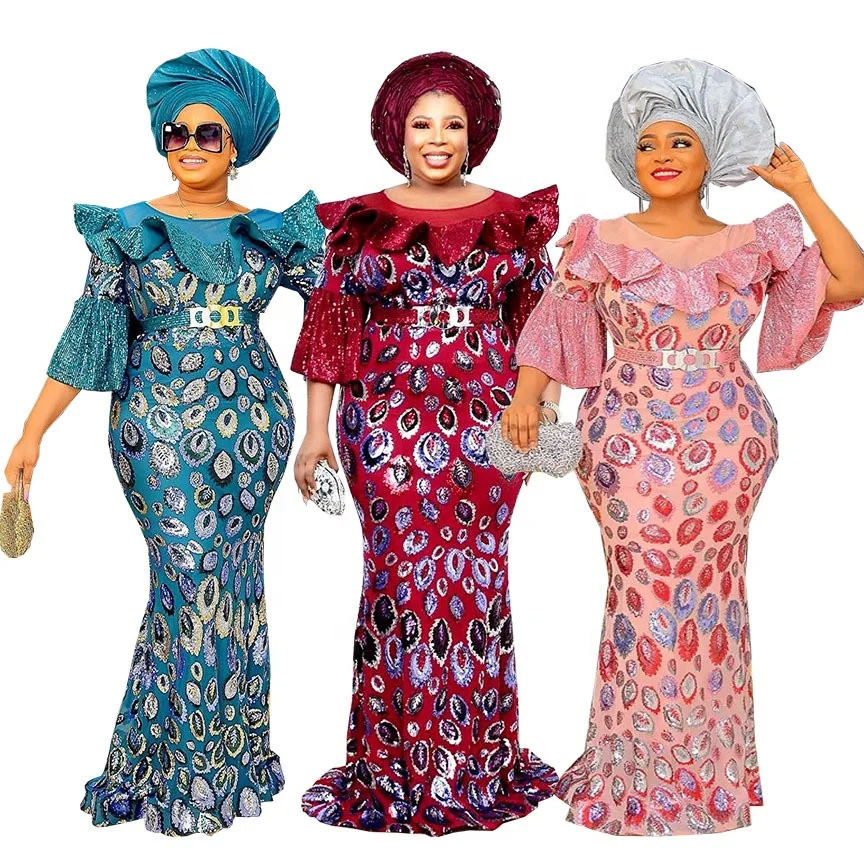 2024 fat evening dress Trumpet sequin mermaid prom dress trumpet mermaid prom dress