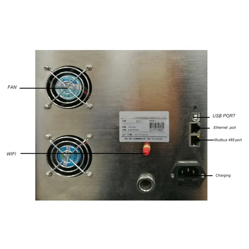 Zetron 28.3L/min Portable Cleanroom Laser Particle Counter B330