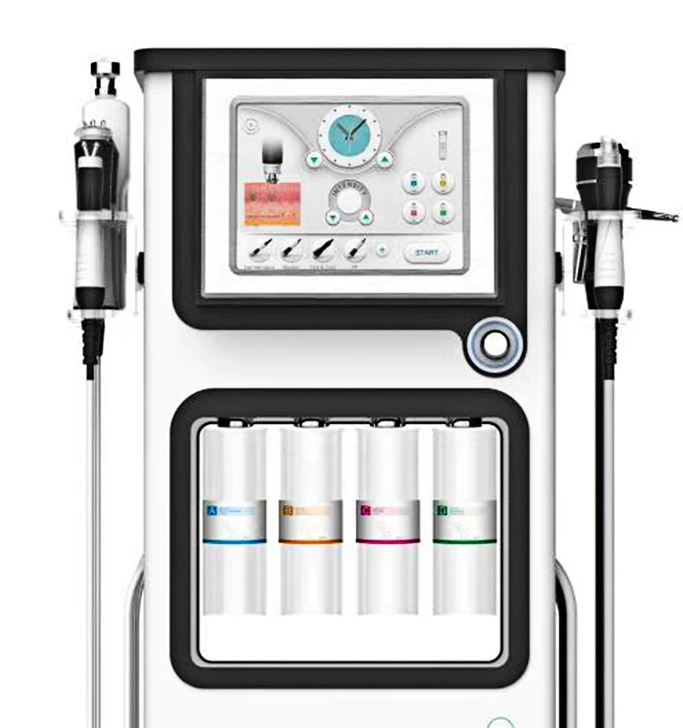 beauty instrument-7 in 1 Hydra dermabrasion machine for brightening skin