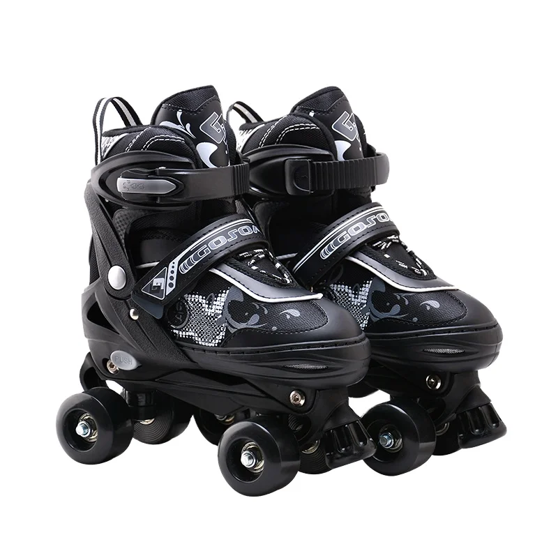 GOSOME professional flashing inline skates and skateshoes and rollerskates for kids