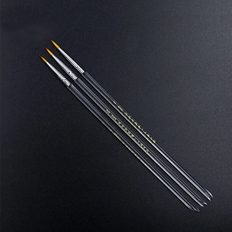 Crystal Carved Brush Set Nylon Gouache Watercolor Brush Professional Brush Beginner Student Sketch Pen