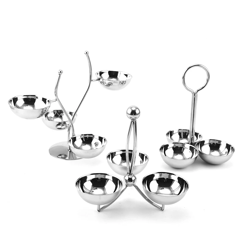 Factory Wholesale Nordic Style Multi-Purpose Stainless Steel Kitchen Decorating Salad Mixing Bowls Seasoning Bowls