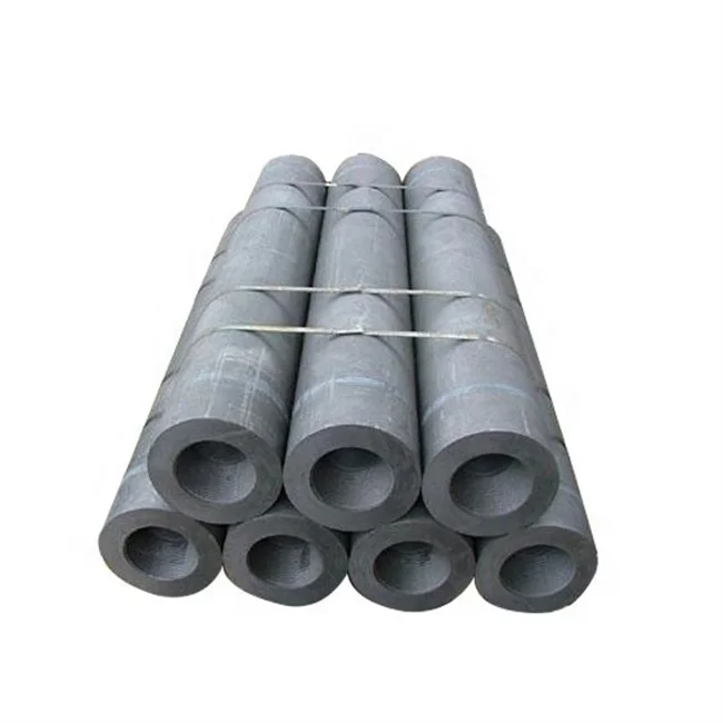 D250 D300 D400 UHP graphite electrodes with nipples