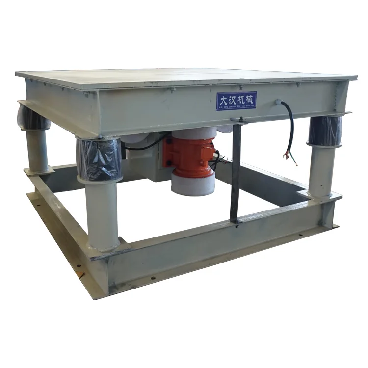 Dahan Customizable ZDP1200*1200Mm Electric Vibrating Table For Concrete Moulds Cement Machine