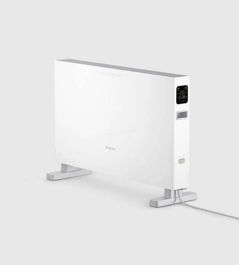 Электрический обогреватель XIAOMI SMARTMI Smart Edition 1S, домашний комнатный обогреватель, быстрая конвекция, вентилятор для камина, настенный обогреватель DNQZNB05ZM