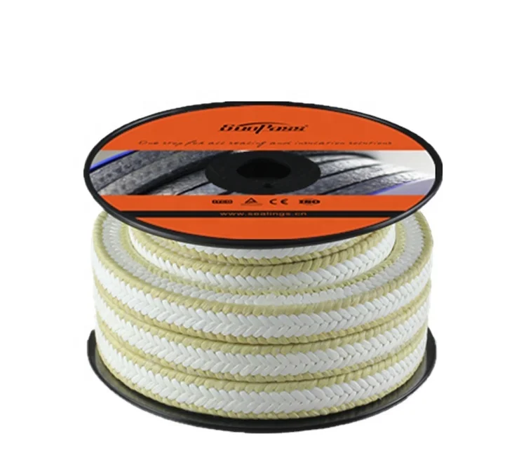 Wholesale 100% Virgin Waterproof Pump PTFE Packing  Gland Packing Industrial Supplies Stocks