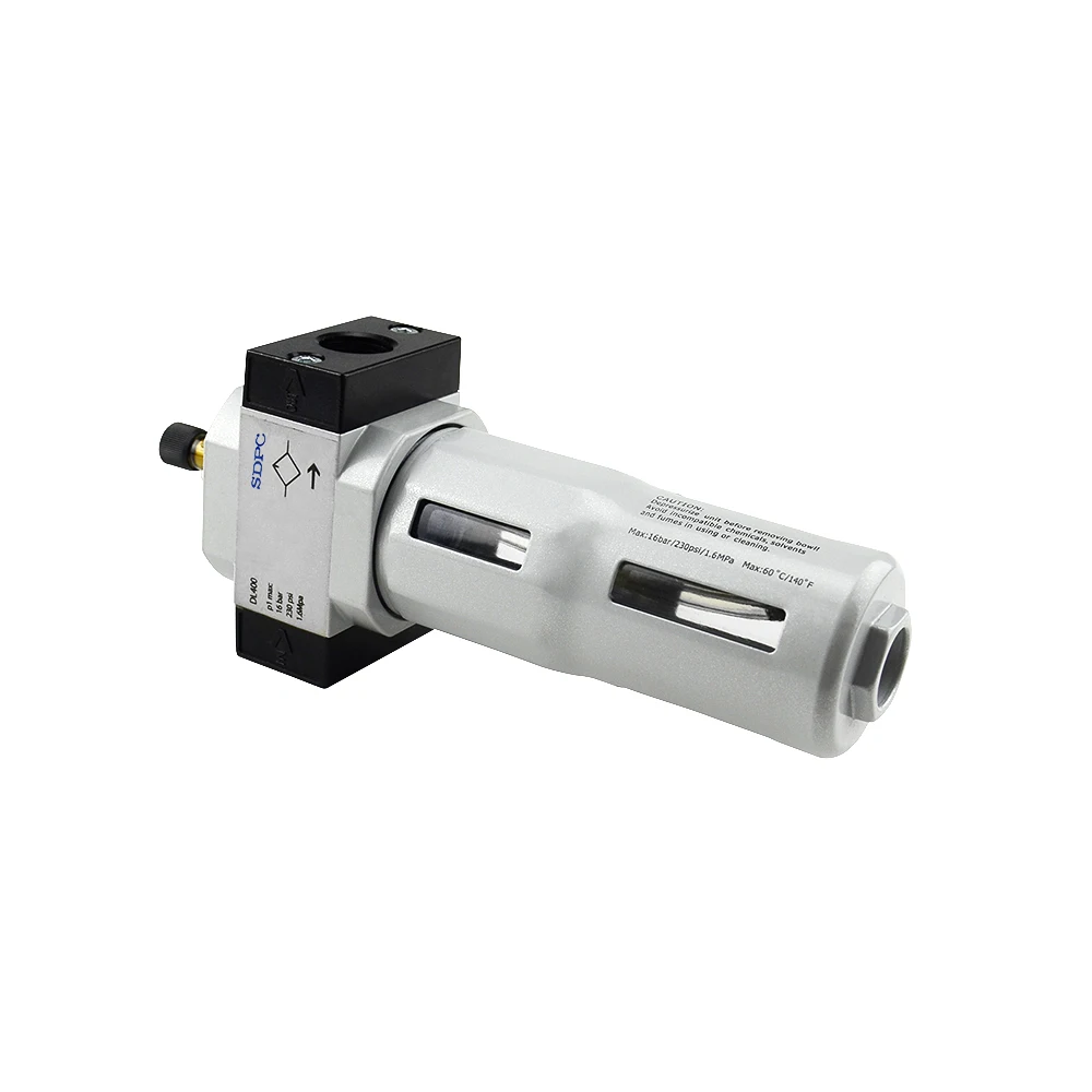 Air source treatment unit pneumatic air lubricator