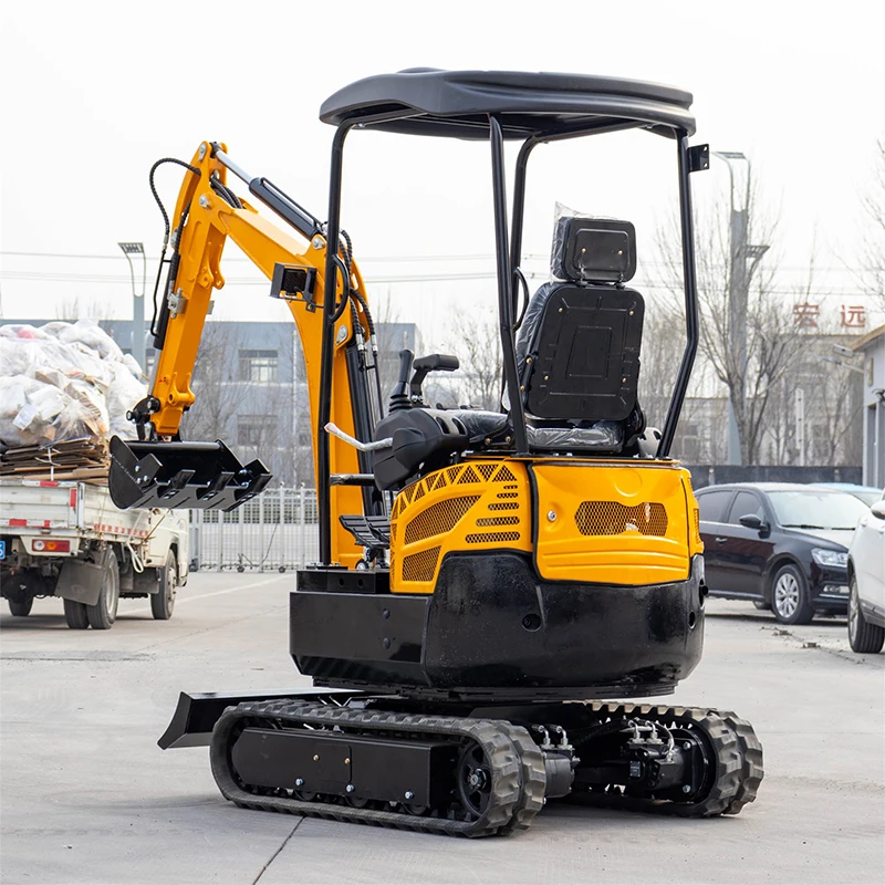 Best quality 4 Ton New Crawler Digger 2 ton  Compact Mini Excavator Machine