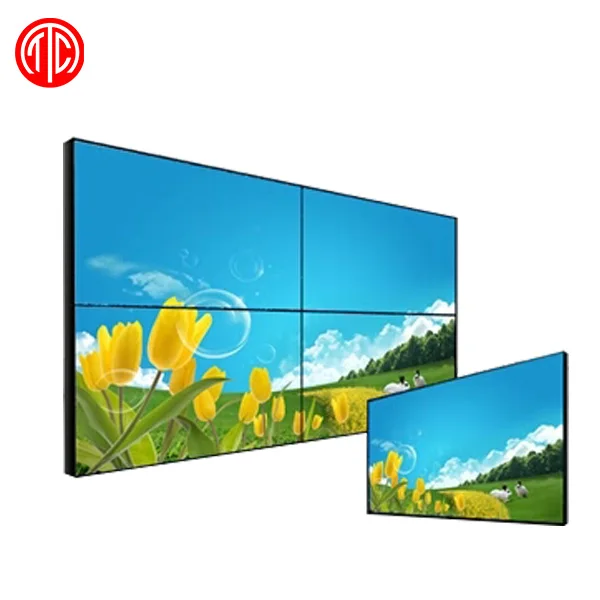 55 inch indoor Full Color 1080p videowall controller 2x2 3x3 digital display lcd video wall