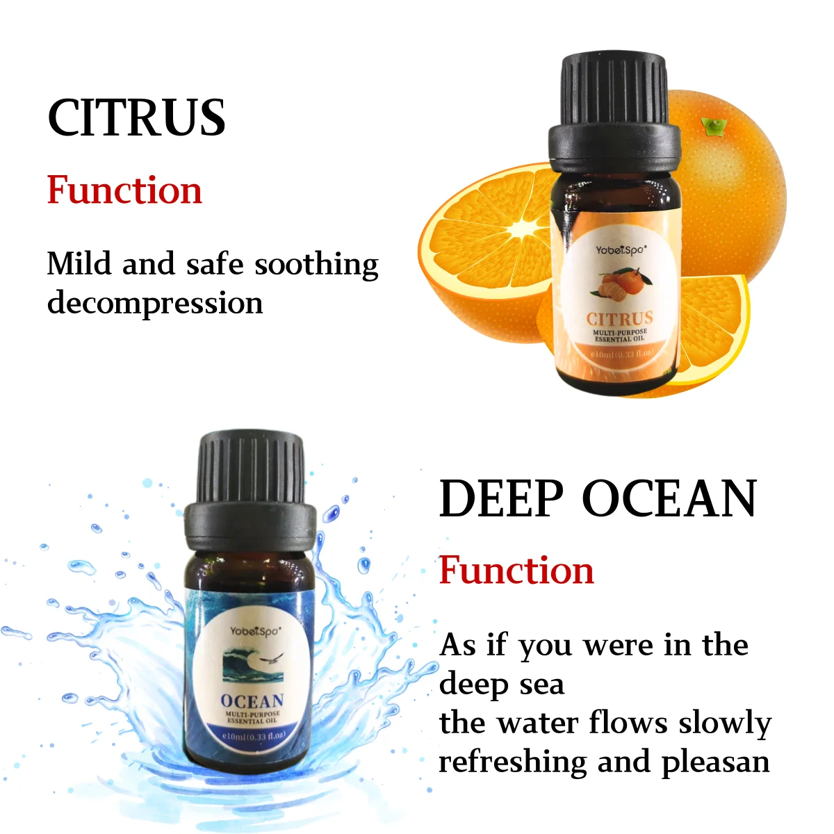 Wholesale Bulk Essential Oil Organic Natural Private Label Aromatherapy 10ml Pure Water-soluble Fragrance essential Oil set