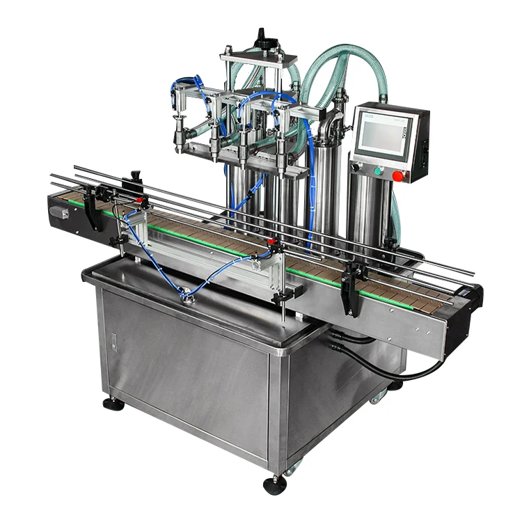 YT-4T Model Cheap linear whiskey spirits filling machine liquor bottling machine alcoholic beverage filling machine