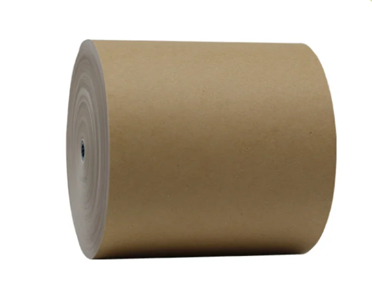 2024 Absorbent Wooden Pulp Brown Craft Paper Roll for Cooling Pad for Paper wet curtain