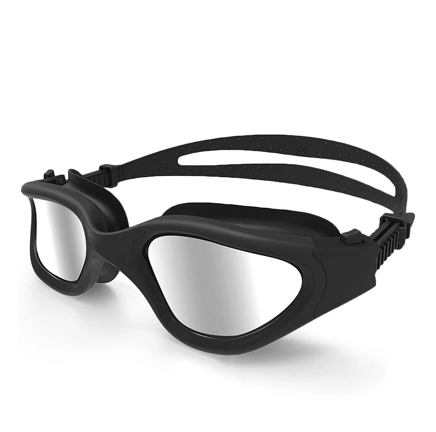 Open Water Swimming Goggles for Men/Women Polarized Anti-Fog UV Protection Mirrored