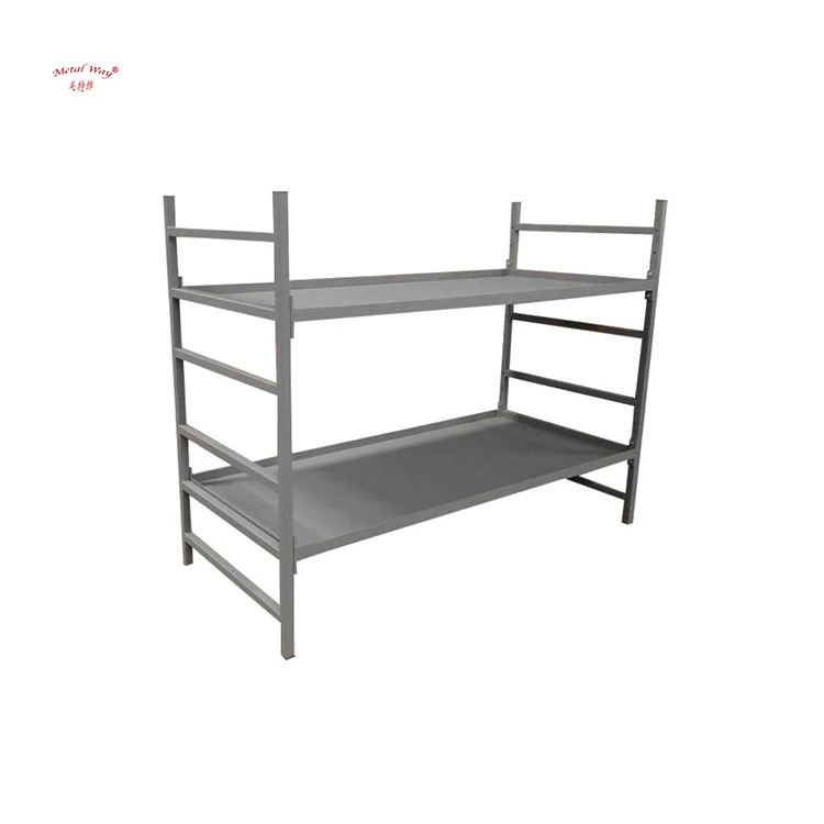 Factory Wholesale Metal Jail Bunk Beds Stackable Removable Single Beds