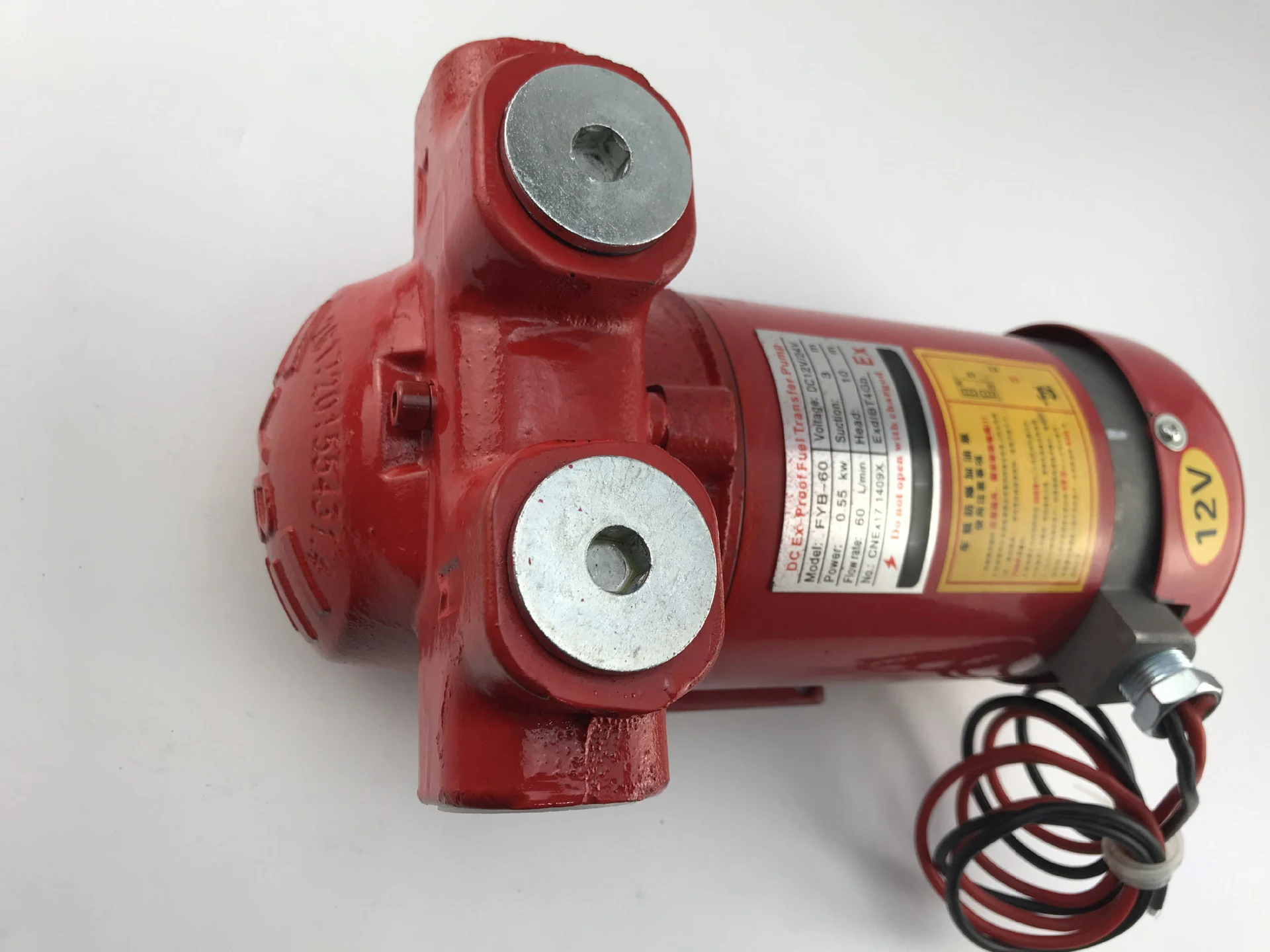DC12/24V AC220V Ex-Proof Fuel Transfer Pump Mini Fuel Dispenser Used