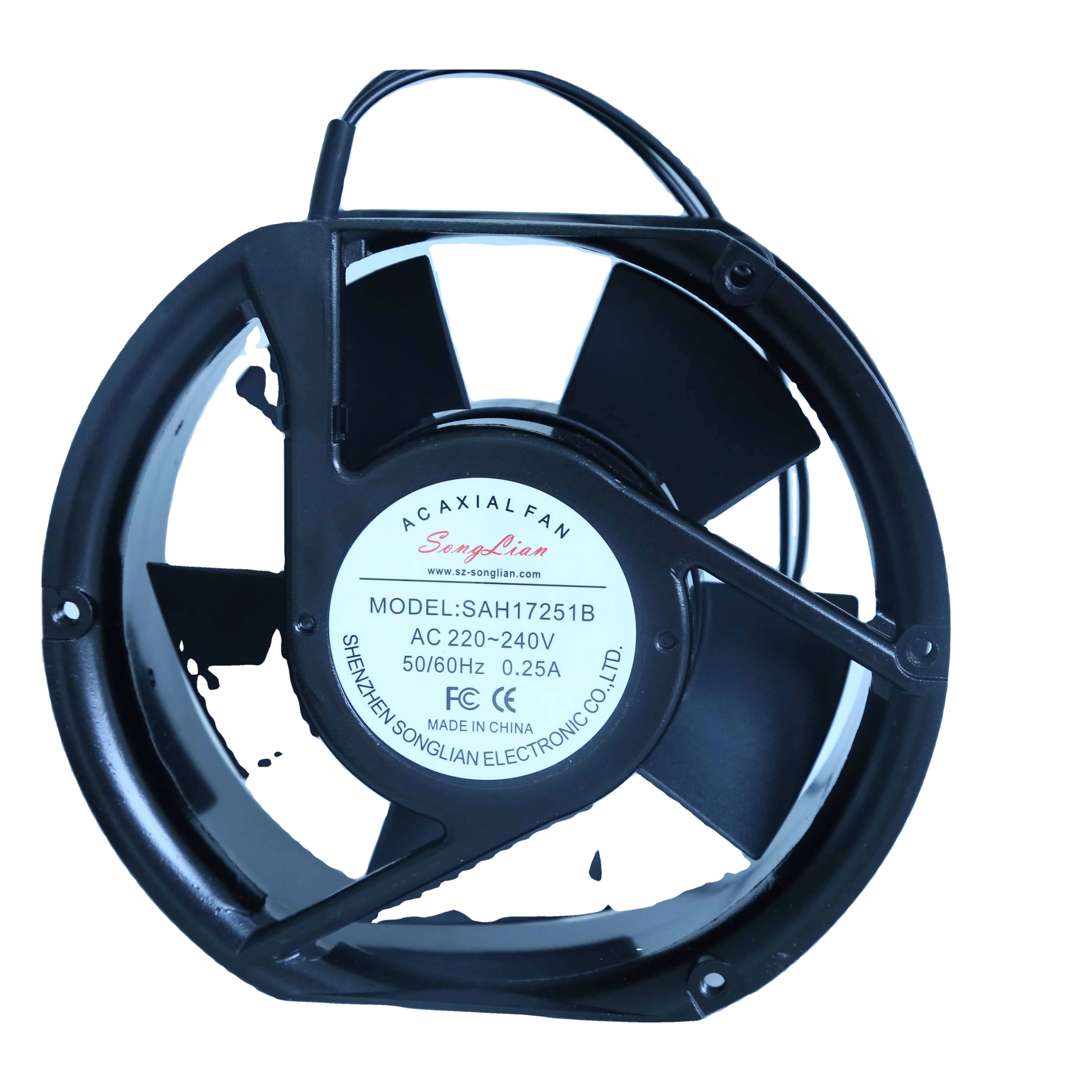 Stable performance ac axial fan Low Noise AC17051S Axial Flow Cooling Fans 220V