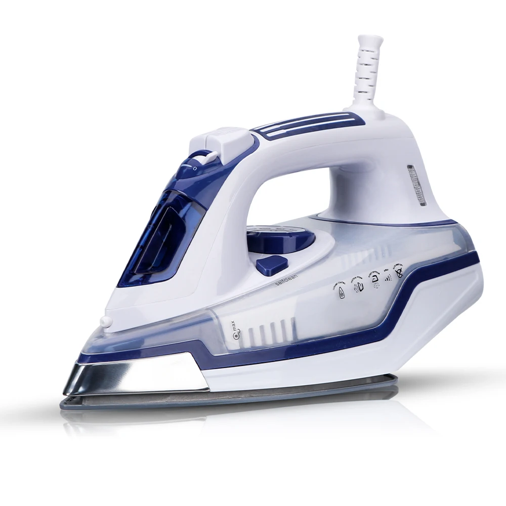 Household Professional Boiler Electric Steam Iron For Clothes With Ceramic Sole Plate Self-Cleaning Function