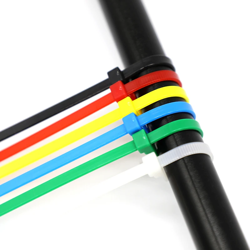 Factory Direct cable zip ties Self-Locking Nylon cabel tie reusable fastening cable ties