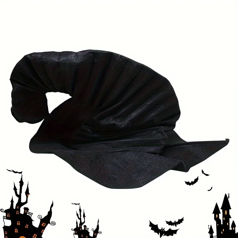 Halloween Witch Hat Cosplay Party Forest Wizard Hat Magic Costume Witch Clothing for Christmas Halloween Thanksgiving Decor