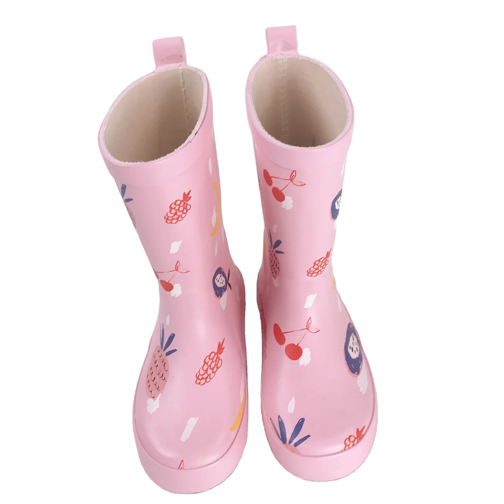 New design waterproof pretty wellies wellington toddler western korea riding girls rubber rain boots