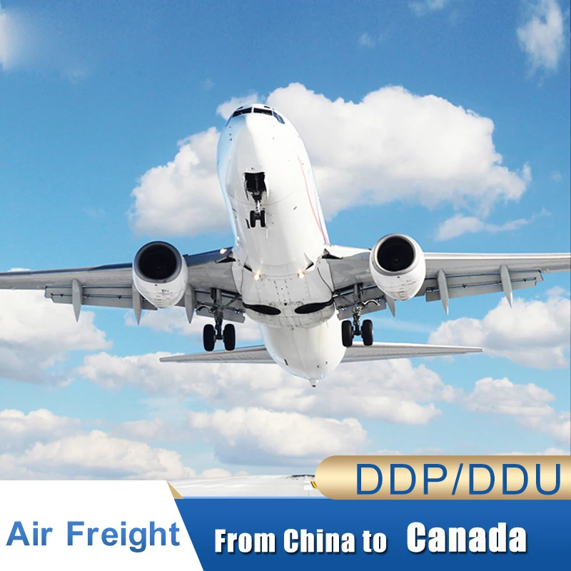 Professional ddp ddu door to door service air freight forwarder from china to canada