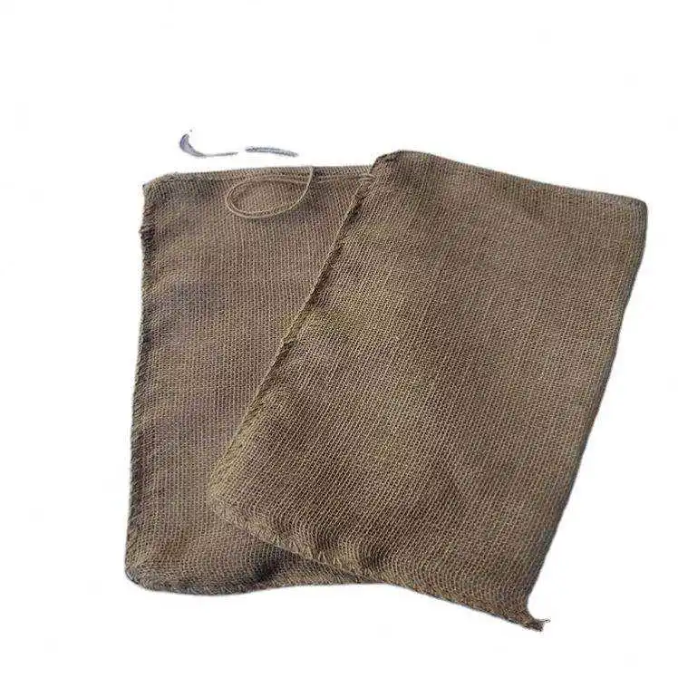 Jiahe Durable Agriculture Bolsa De Yute Jute Sacks Burlap Bags Sac De Jute For Cocoa Bags