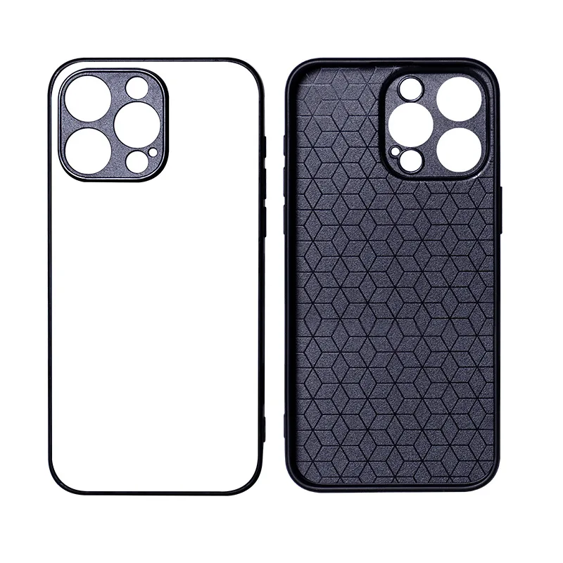 Plain Phone Cases for Sublimation for iPhone 13 14 15 16 Pro Max Aluminium Plate Phone Case