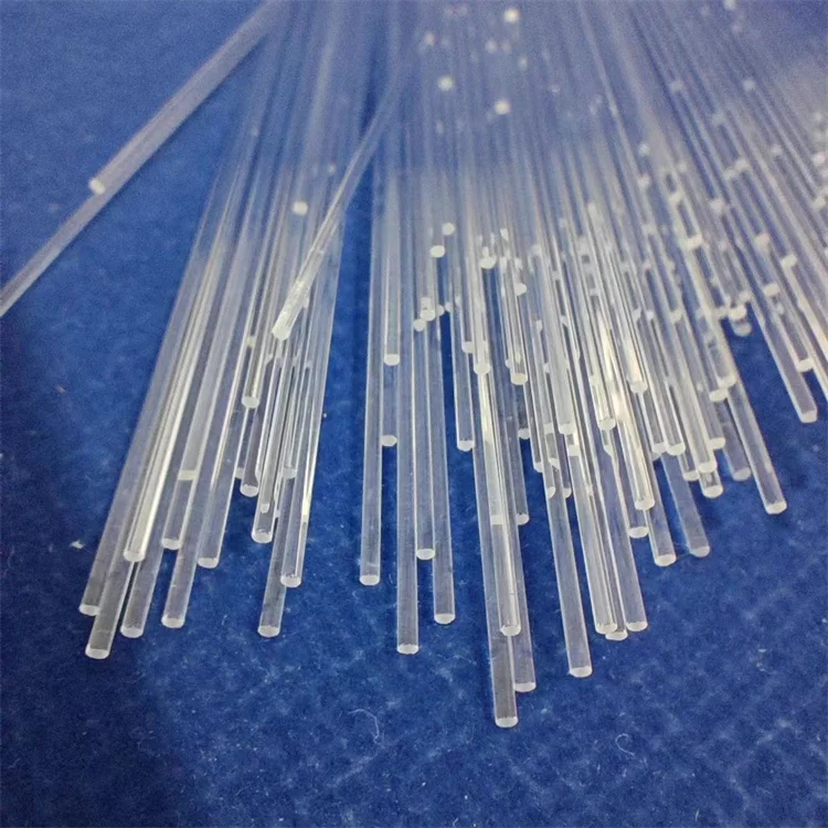 Кварцевые палочки индивидуального размера, термостойкий, прозрачный Диаметр, боросиликатный кремниевый кварцевый стержень