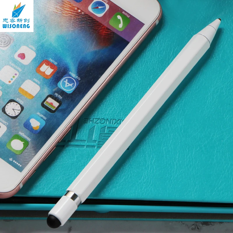 Ультраудобный художественный пользовательский Белый стилус ipencil для сенсорного экрана