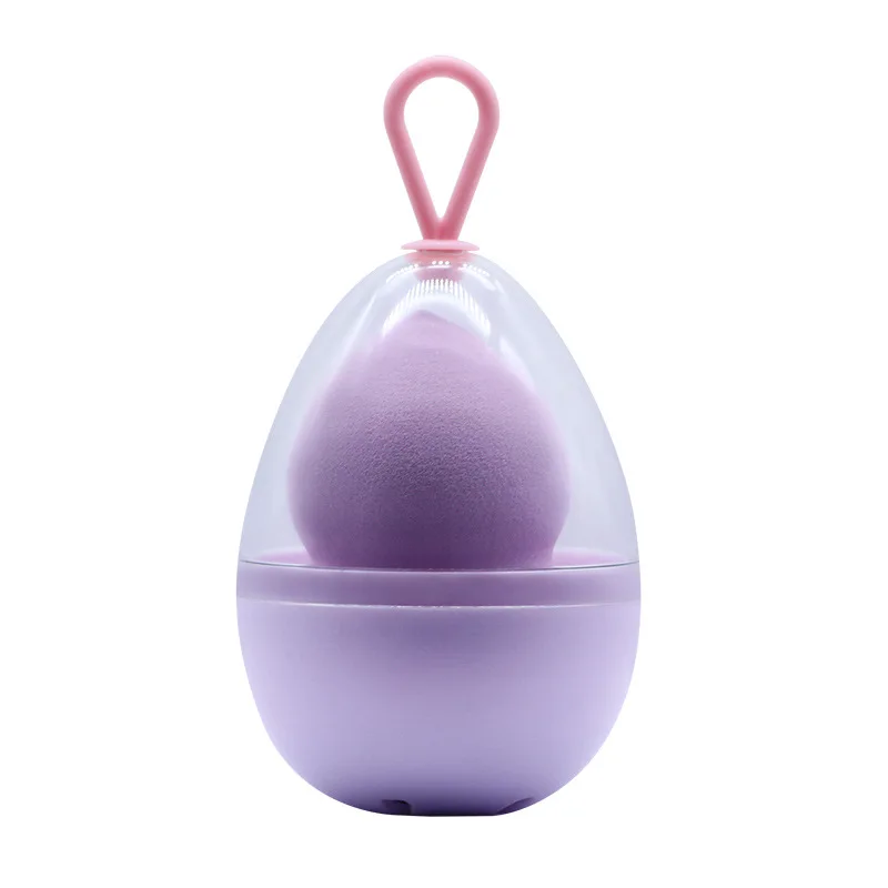 
New Type Top Sale Egg Shape Makeup Case Makeup Egg Cosmetic Sponge Storage Holder 