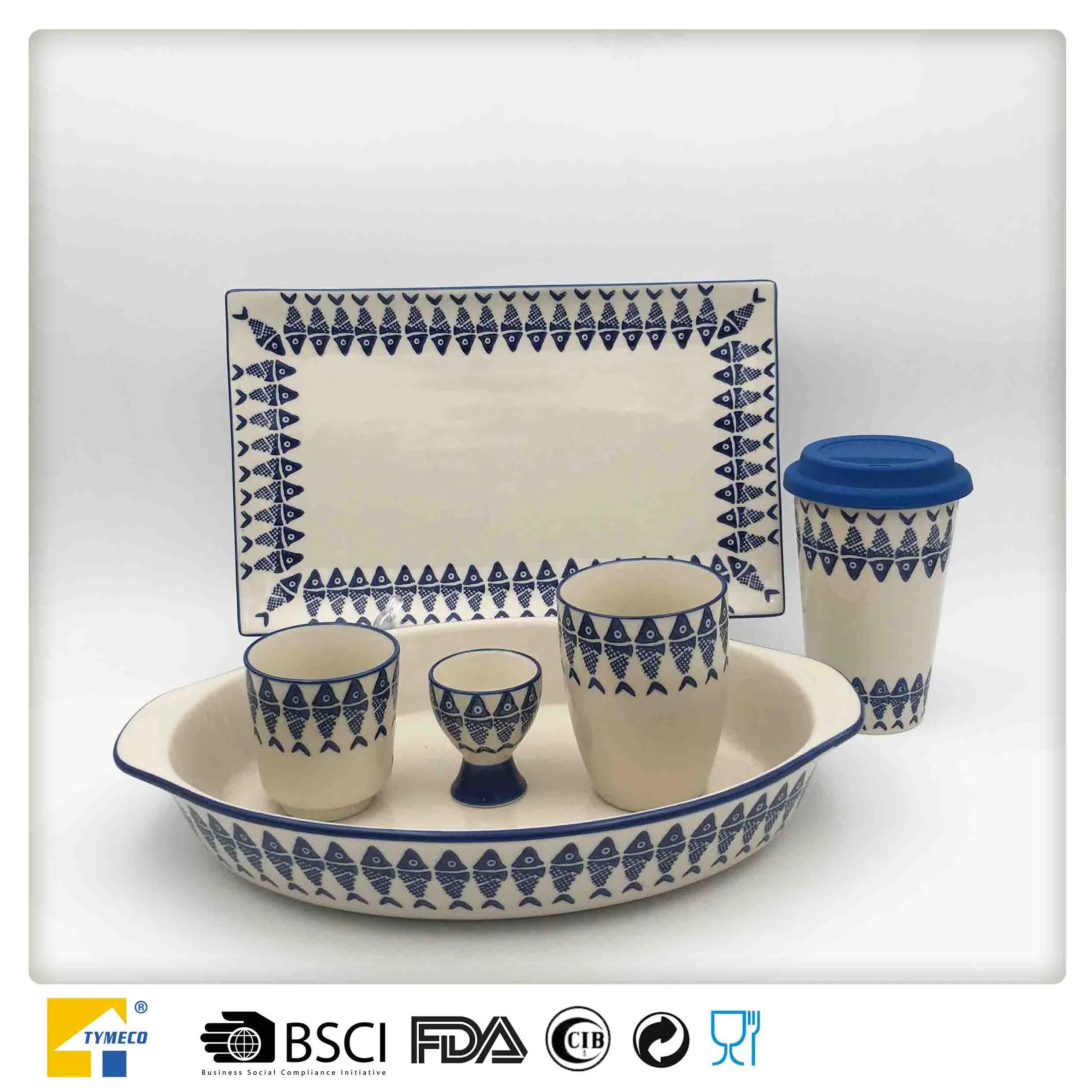 Top selling handmade ceramic baking pan wholesale baking dish kitchen baking pan manufacturers for oven