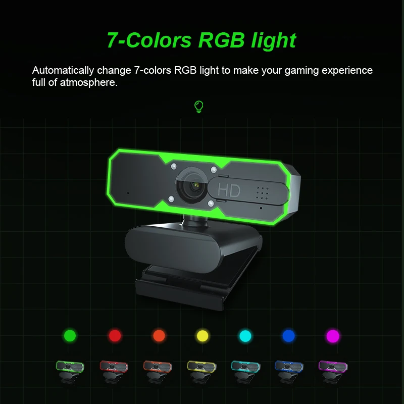 Hd Web Camera For Android Tv Box Ring Light Web Cam Usb Webcam 1080P Laptop Webcams