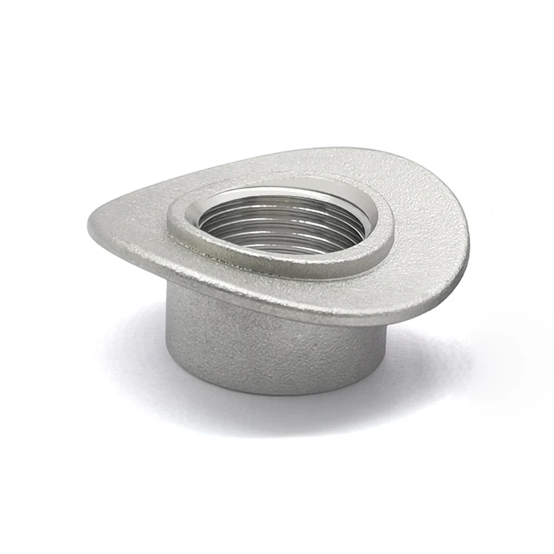 Factory stainless steel Wideband Air Fuel Ratio Gauge Oxygen Sensor Weld-in Saddle Bung m18x1.5 saddle ports bung