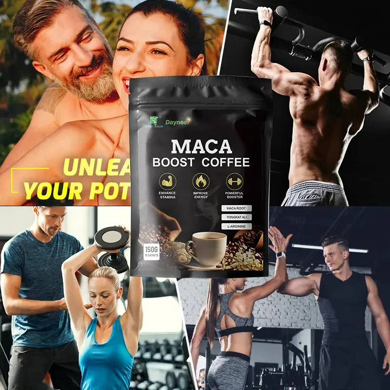 Chinese Private Label Instant Coffee Blend Maca Energy Coffee For Men