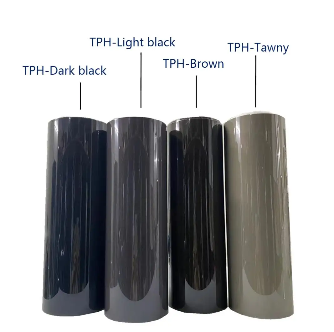 0.3*15m Car Headlight Film PPF TPU TPH Black Tint Taillight & Headlight Lamp For Car Headlamp Protective Light Film