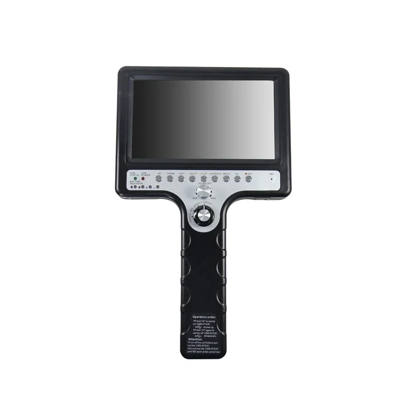 28mm 30m Cable Drain Sewer Industrial Endoscope Video Plumbing Inspection Camera with 7inch LCD Monitor