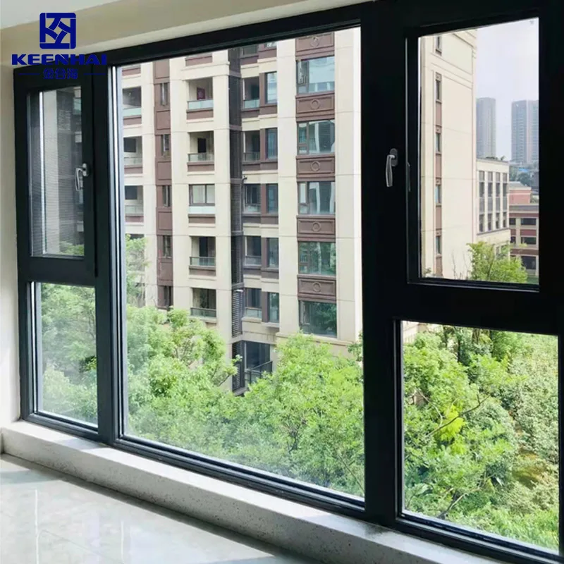 Wholesale Commercial House Large Glass Window Aluminum Windows