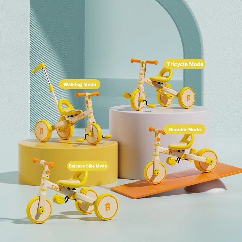 2024 metal frame unisex spectra foldable scooter wholesale baby strollers tricycles rubber wheels with baskets