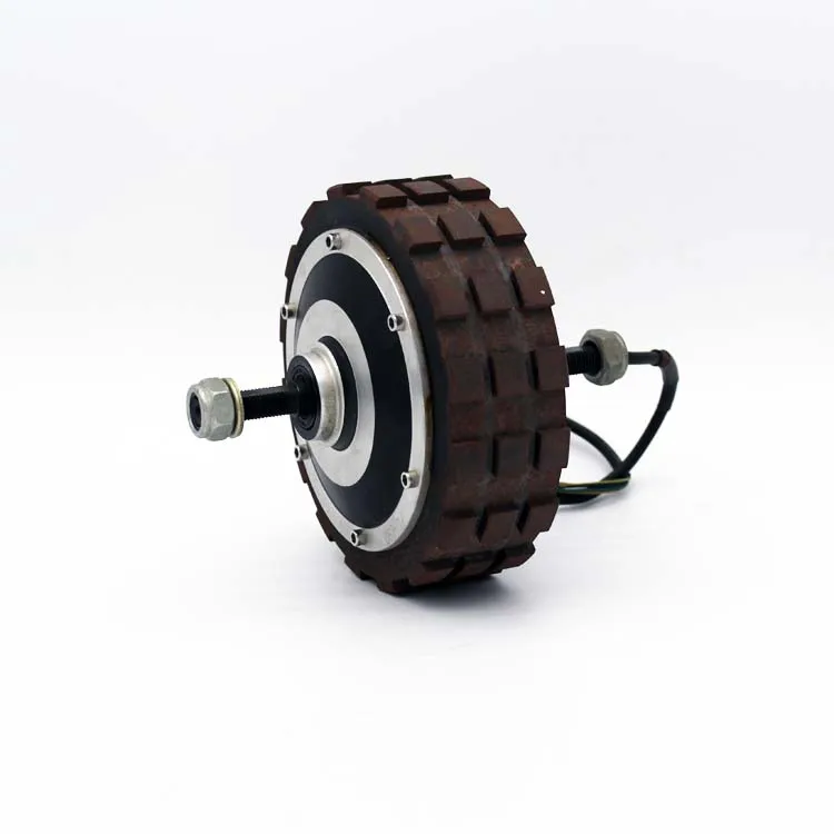  YMMOTOR 150 Вт изготовление на заказ железный колесный рельс бесщеточный двигатель постоянного тока диаметр 200